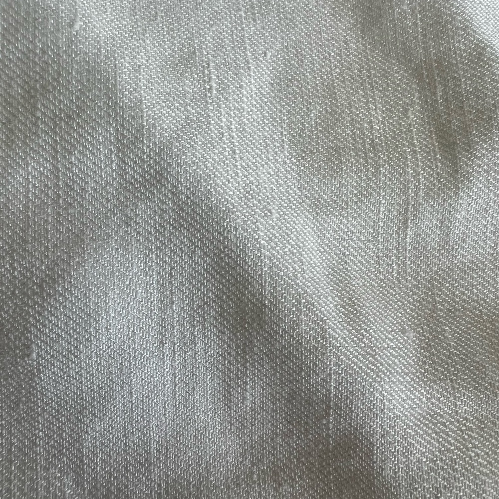 Hotel collection linen blend king duvet cover white - Picture 3 of 7